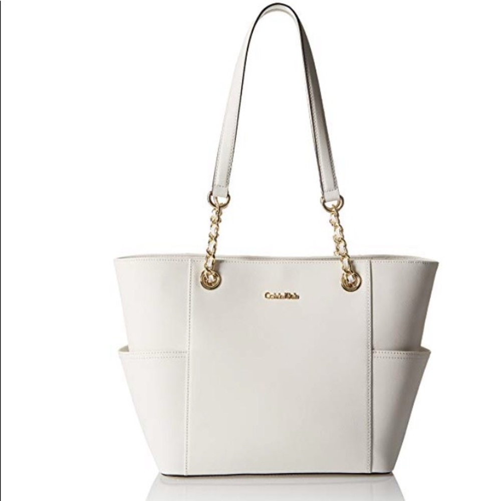 NWT Calvin Klein White Bag